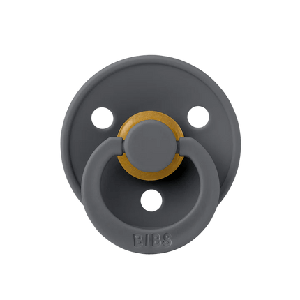 BIBS Speen Maat 2 Latex Anatomical Sand/Iron 2st koop je bij Babywinkel