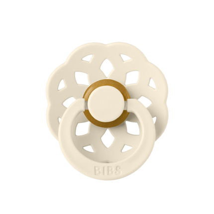 BIBS Speen Maat 2 Latex Boheme Ivory/Blossom 2st koop je bij Babywinkel