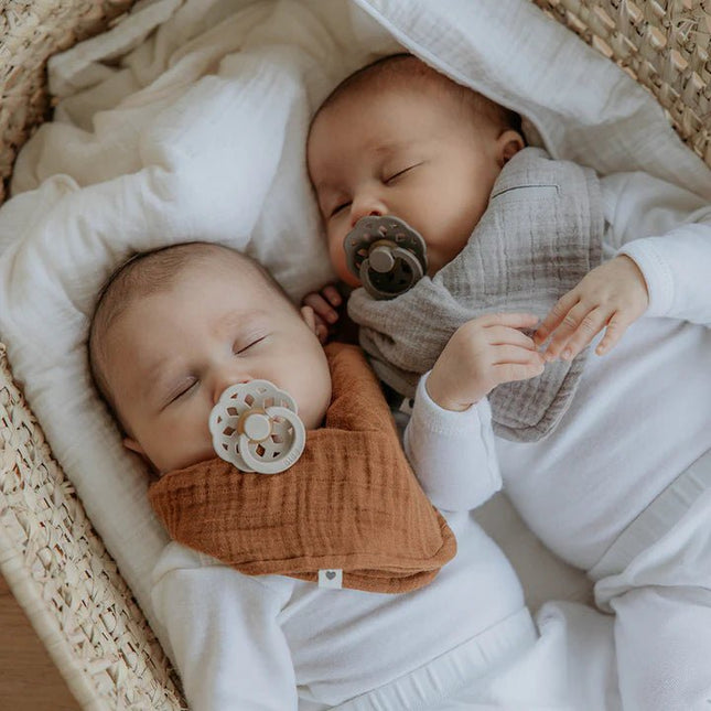 BIBS Speen Maat 2 Latex Boheme Ivory/Blossom 2st koop je bij Babywinkel
