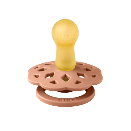 BIBS Speen Maat 2 Latex Boheme Peach koop je bij Babywinkel