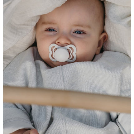 BIBS Speen Maat 2 Latex Supreme Dark Oak koop je bij Babywinkel