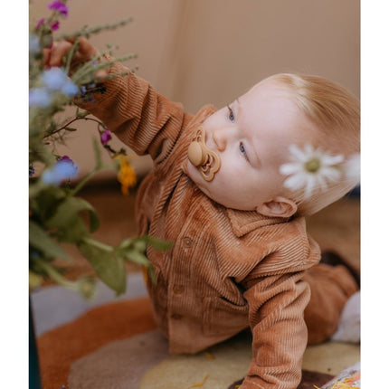 BIBS Speen Maat 2 Silicone Supreme Desert Sand koop je bij Babywinkel