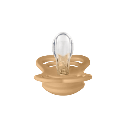 BIBS Speen Maat 2 Silicone Supreme Desert Sand koop je bij Babywinkel