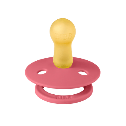 BIBS Speen Maat 2 Symmettrical Dusty Pink/Coral 2St koop je bij Babywinkel