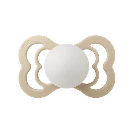 BIBS Speen Maat 2 Vanilla Night Supreme Silicone koop je bij Babywinkel