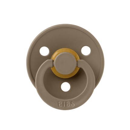 BIBS Speen Maat 3 Latex Vanilla/Dark Oak 2st koop je bij Babywinkel