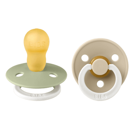 BIBS Speen Maat 3 Sage Glow/Vanilla Glow 2St koop je bij Babywinkel