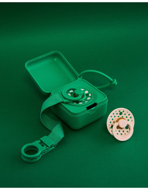 BIBS Spenen Maat 1 Pacifier Studio Colour Polka Latex Petal/Cactus 2st koop je bij Babywinkel