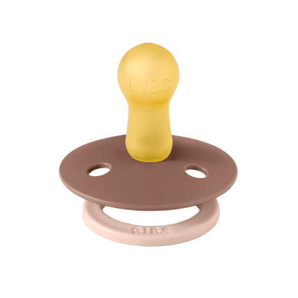 BIBS Spenen Pacifier Studio Fusion 2 pack Blush/Woodchuck speenmaat 3 koop je bij Babywinkel