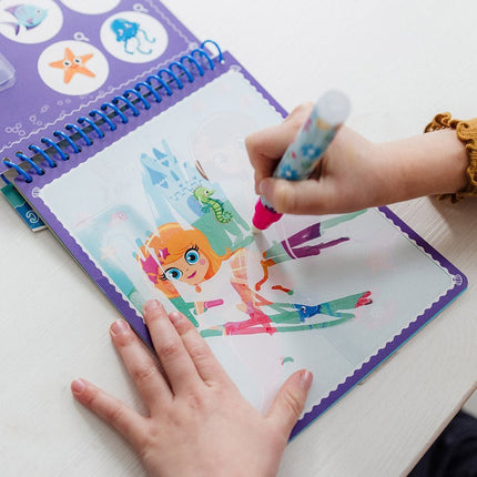 Blauwe Kleurboek Zeedieren Met Water koop je bij Babywinkel