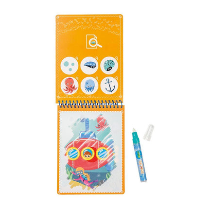 Blauwe Kleurboek Zeedieren Met Water koop je bij Babywinkel