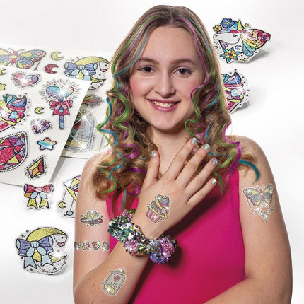 Bling Bling Tattoo, Nagel En Haar Set koop je bij Babywinkel