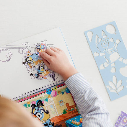 Bluey Knutsel Boek Krasboek koop je bij Babywinkel