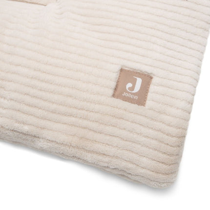 Jollein Boxkleed Cloudy Rib/ Oatmeal 75X95Cm koop je bij Babywinkel