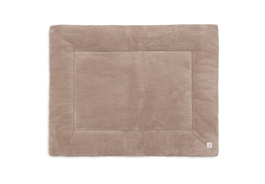 Jollein Boxkleed Cloudy Rib/ Milky Coffee 75X95Cm koop je bij Babywinkel