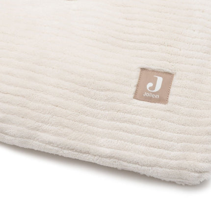 Jollein Boxkleed Rib Oatmeal 75X95Cm koop je bij Babywinkel