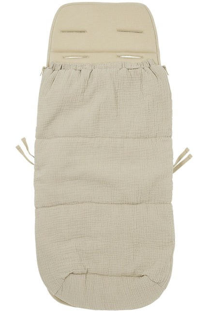 Meyco Voetenzak Sand Hydrofiel 45X130Cm koop je bij Babywinkel
