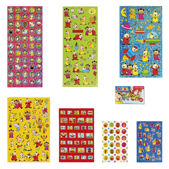 Bumba Stickerset 12 delig koop je bij Babywinkel