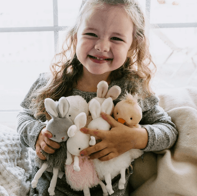 Bunnies By The Bay Knuffel Roly Poly Kuiken Geel 13cm koop je bij Babywinkel