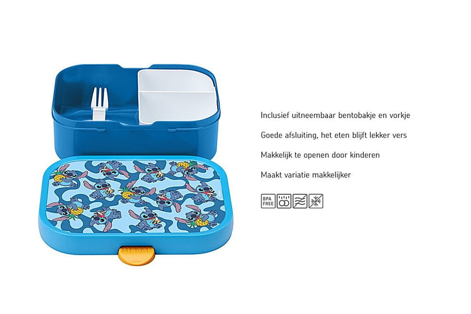 Mepal Lunchbox Bento Campus Stitch Met Vork koop je bij Babywinkel