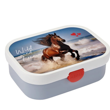 Mepal Lunchbox Bento Campus Wild Horse Met Vork koop je bij Babywinkel
