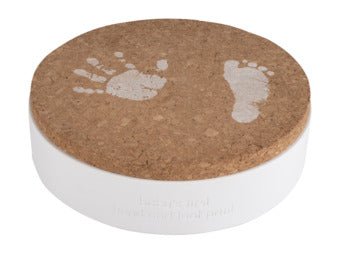 Cork Hand/Foot print koop je bij Babywinkel