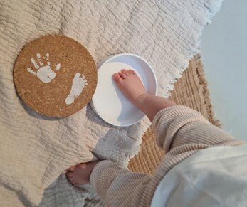 Cork Hand/Foot print koop je bij Babywinkel