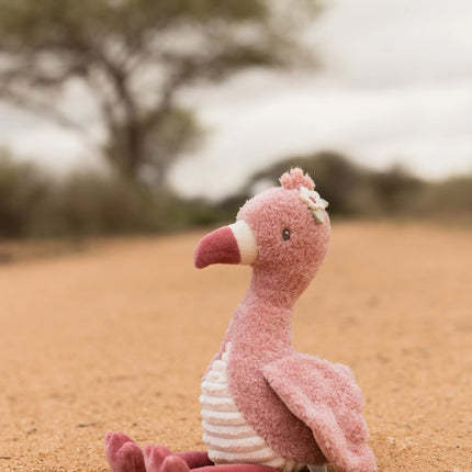 Little Dutch -pehmolelu Flamingo Safari 17 cm