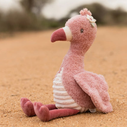 Little Dutch -pehmolelu Flamingo Safari 17 cm