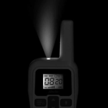 Alecto Babyfoon Dbx - 80 Wit/Antraciet Met Groot Bereik Tot 3.000 Meter koop je bij Babywinkel