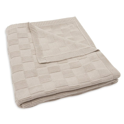 Jollein Ledikantdeken Warm Sand 100X150Cm koop je bij Babywinkel
