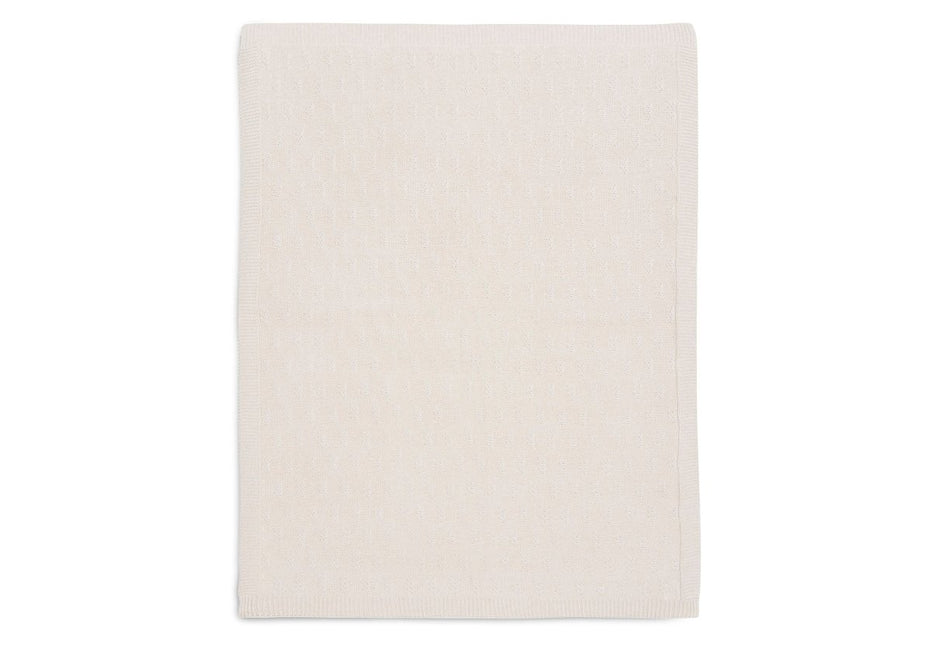 Jollein Ledikantdeken Grain Knit Oatmeal 100X150Cm koop je bij Babywinkel