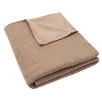 Jollein Ledikantdeken Miffy Biscuit/Velvet 100X150Cm koop je bij Babywinkel