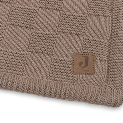 Jollein Wiegdeken Milky Coffee/ Velvet 75X100Cm koop je bij Babywinkel