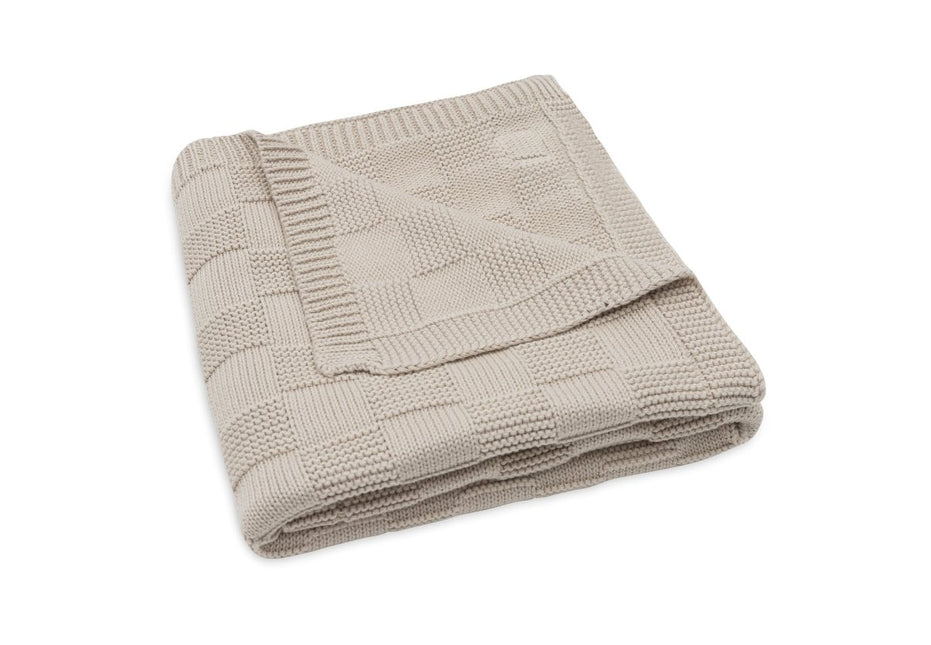 Jollein Wiegdeken Warm Sand 75X100Cm koop je bij Babywinkel