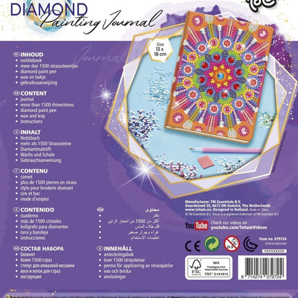 Diamond Painting Mandela koop je bij Babywinkel