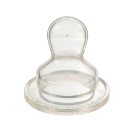 Difrax Flessenspeen Plat S (2 Stuks) Gaatje Boven koop je bij Babywinkel