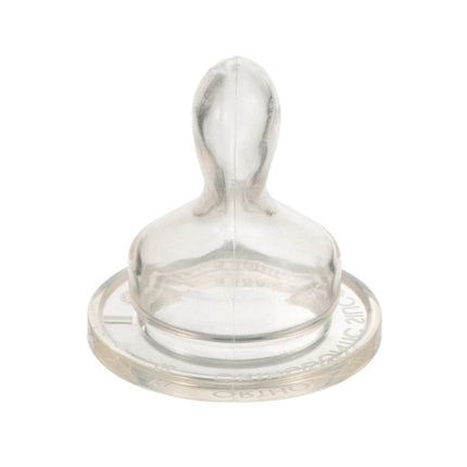 Difrax Flessenspeen Plat S (2 Stuks) Gaatje Boven koop je bij Babywinkel