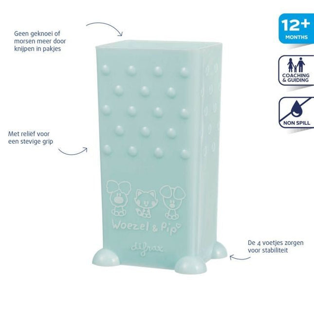Difrax Pakjeshouder Woezel & Pip Mint koop je bij Babywinkel