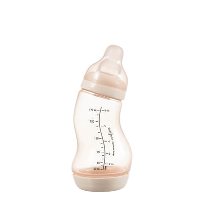Difrax S - Fles 170 Ml Roze koop je bij Babywinkel