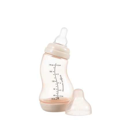 Difrax S - Fles 170 Ml Roze koop je bij Babywinkel