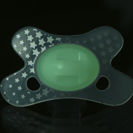 Difrax Speen 0 - 6 Natural Nacht Glow In The Dark koop je bij Babywinkel