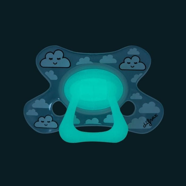 Difrax Speen 18+ Dental Nacht Glow In The Dark koop je bij Babywinkel
