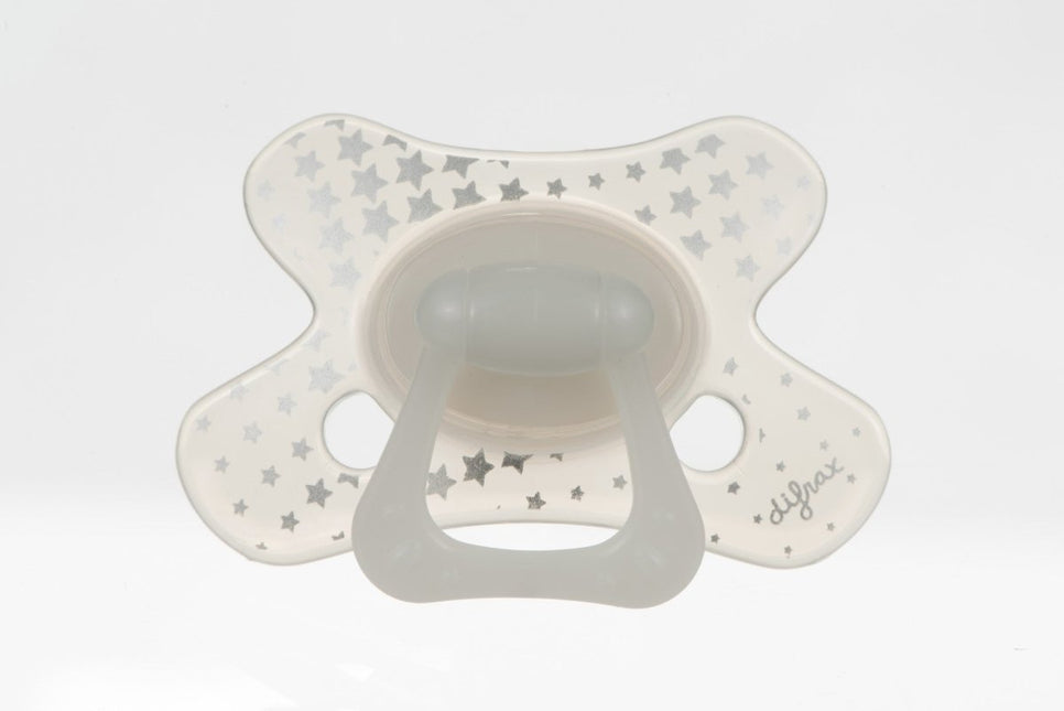 Difrax Speen 6+ Natural Nacht Glow In The Dark koop je bij Babywinkel