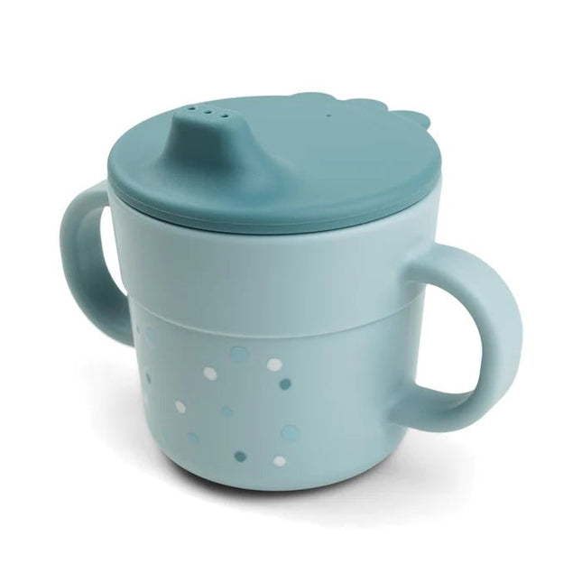 Done by Deer Drinkbeker Happy Dots Blue koop je bij Babywinkel