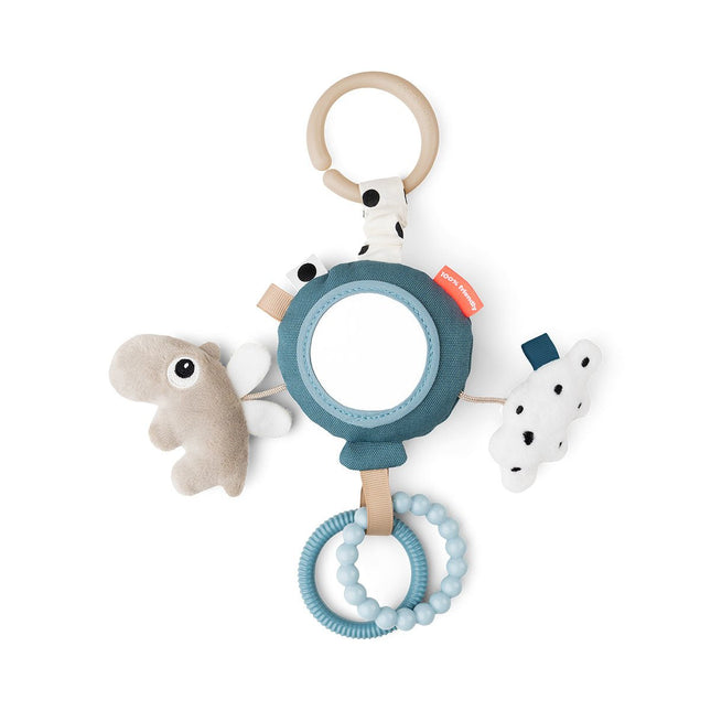 Done by Deer Hangspeeltje Happy Clouds Spiegel Blue koop je bij Babywinkel