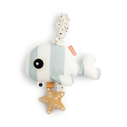 Done by Deer Hangspeeltje Set Sea Friends Blue/Mustard 2st koop je bij Babywinkel
