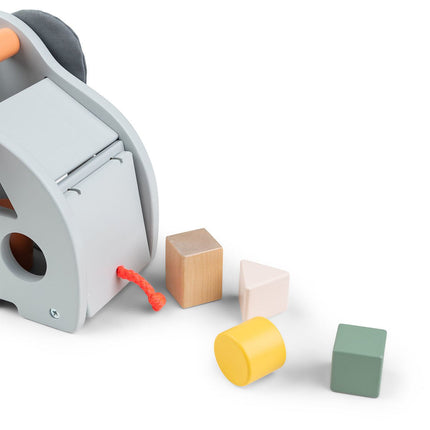 Done by Deer Houten Speelgoed Sorteerdoos Elphee Grey koop je bij Babywinkel
