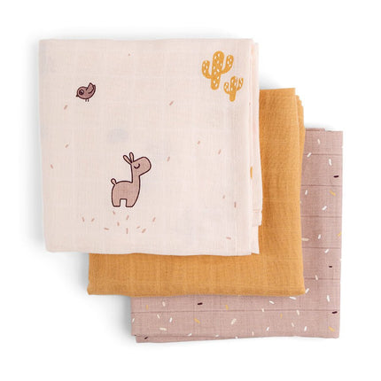 Done by Deer Hydrofiele Doek Lalee Powder 3st koop je bij Babywinkel