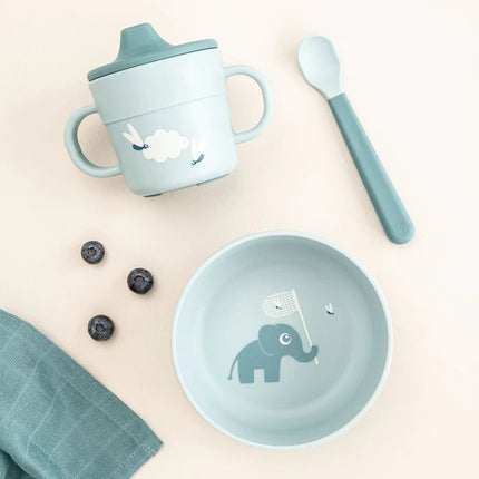 Done by Deer Kinderservies Elphee Blue koop je bij Babywinkel
